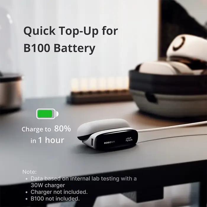 BOBOVR PD100 Combo 10000mAh batterie externe Portable 30W PD chargeur pour ordinateur