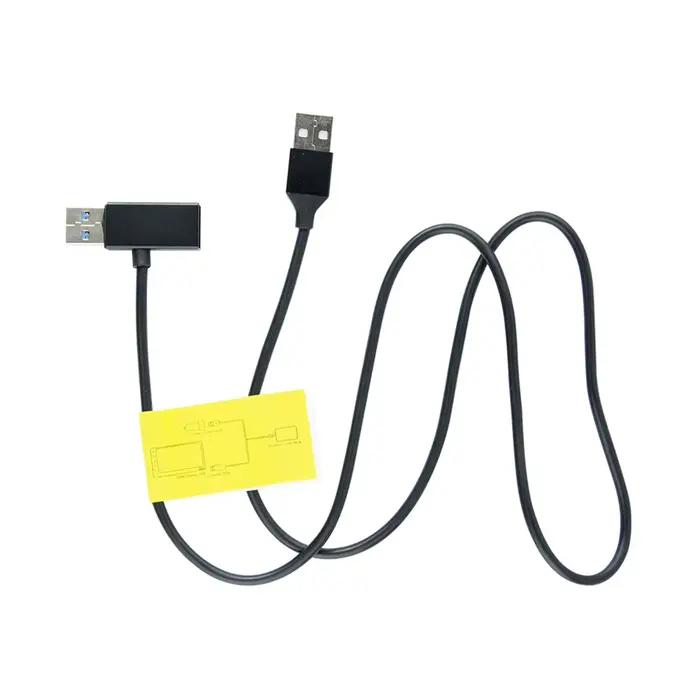 01 pour Android Auto USB séparateur USB adaptateur de données d'alimentation câble en Y