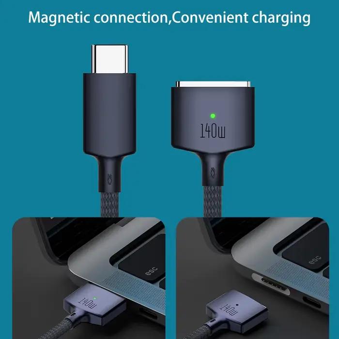 Câble USB C vers magnétique Mag 3
