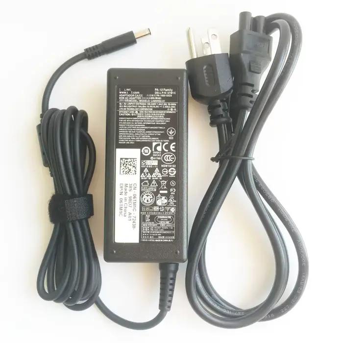 Chargeur secteur 65W 19.5V 3.34A pour Dell Latitude 3330 3340 3440 3450 3540 adapté pour une utilisation quotidienne et de voyage avec choix de couleurs