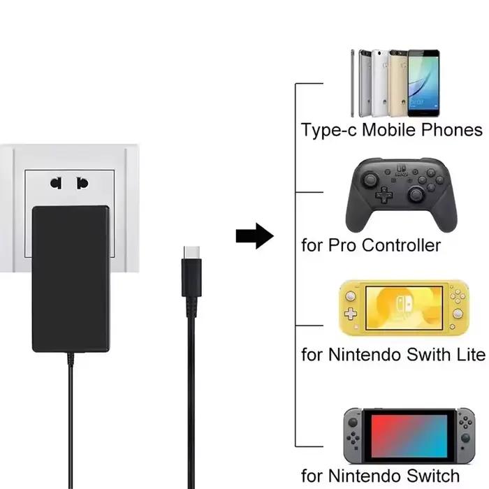 Chargeur USB C pour Switch NS NX