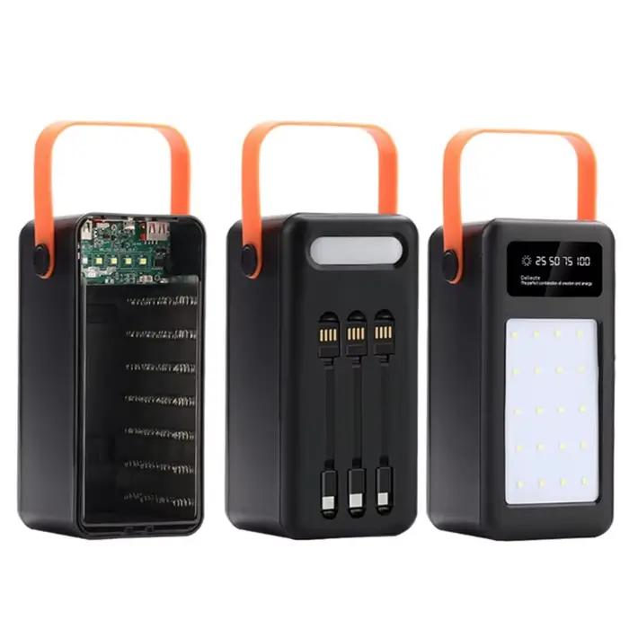 Boîtier de charge de batterie à tête plate