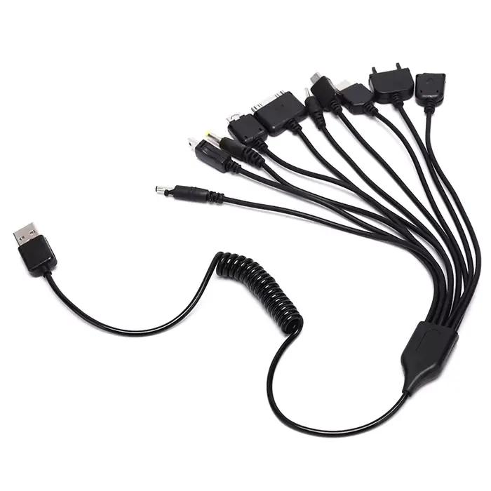 Chargeur universel 10 en 1 pour téléphone portable
