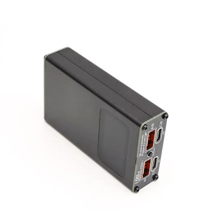 VOOC PD3.1 100W chargeur rapide bidirectionnel 2S 3S 4S 5S 6S BMS Li-ion LiFePO4 charge de batterie au lithium W affichage numérique LED
