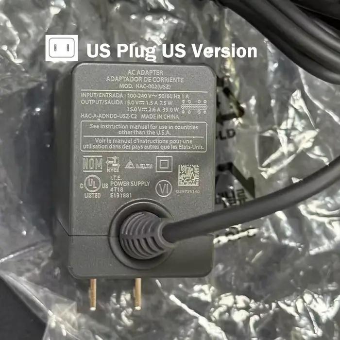 Adaptateur secteur HAC-002 d'origine NEUF pour chargeur Nintendo Switch
