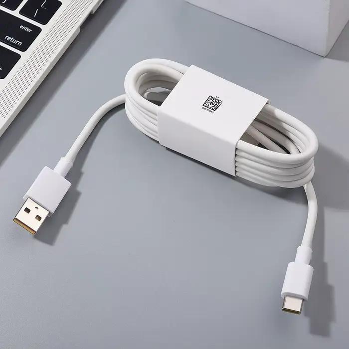 Câble Type C d'origine Realme 30W 33W 65W 80W 6.5A Super Dart Vooc pour la charge des Real Me 12 11 10 9 Pro 8i GT2 GT Neo 2 3 Find X7