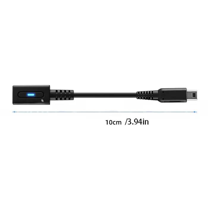 Câble USB C PD avec témoin lumineux LED pour NDSi 2DS 3DS LL/XL nouvelle 3DS LL fil d'alimentation console de jeu