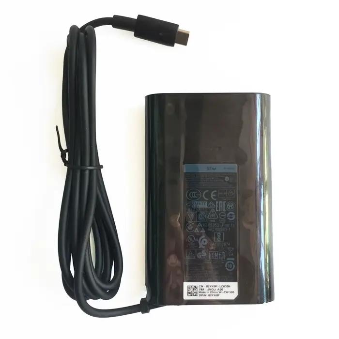 Adaptateur secteur USB C 65W pour Dell Latitude 11 5175/ 12 7275/ 13 7370/ 14 5480