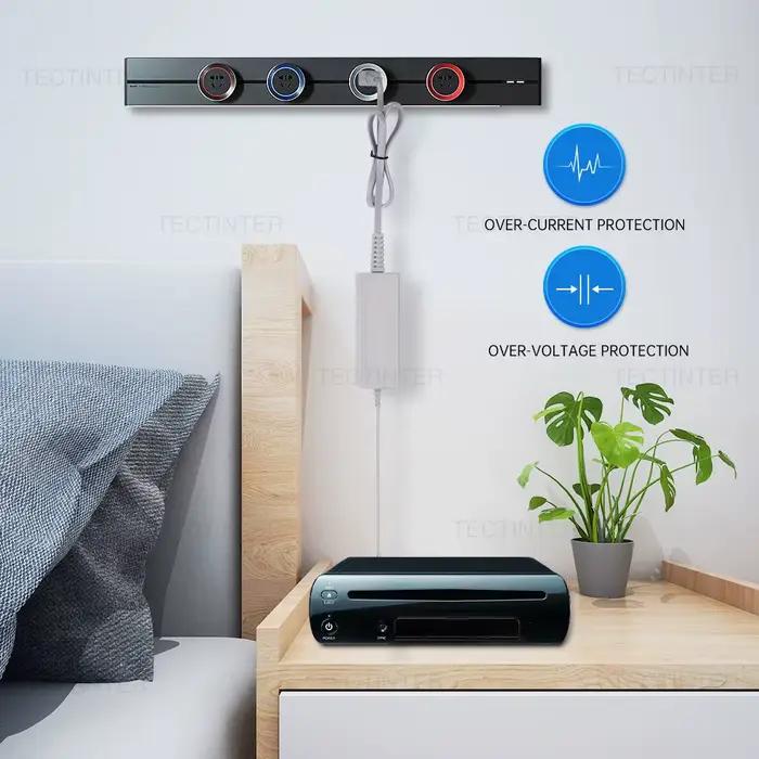 Chargeur adaptateur secteur pour manette de jeu Wii U
