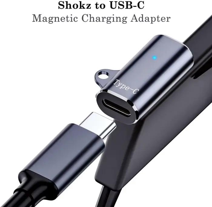 Adaptateur de câble de chargement USB C Shokz (paquet de 2)