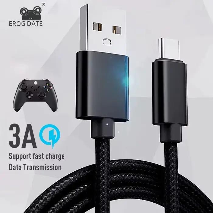 Câble de chargement DATA FROG 1m/2m/3m pour contrôleur PS5/Xbox série S X