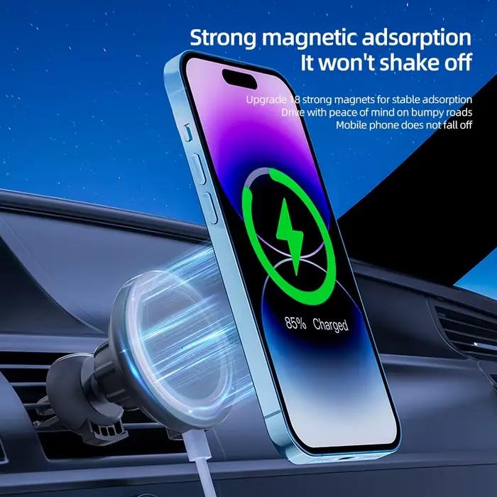 VIKEFON – chargeur magnétique sans fil pour voiture