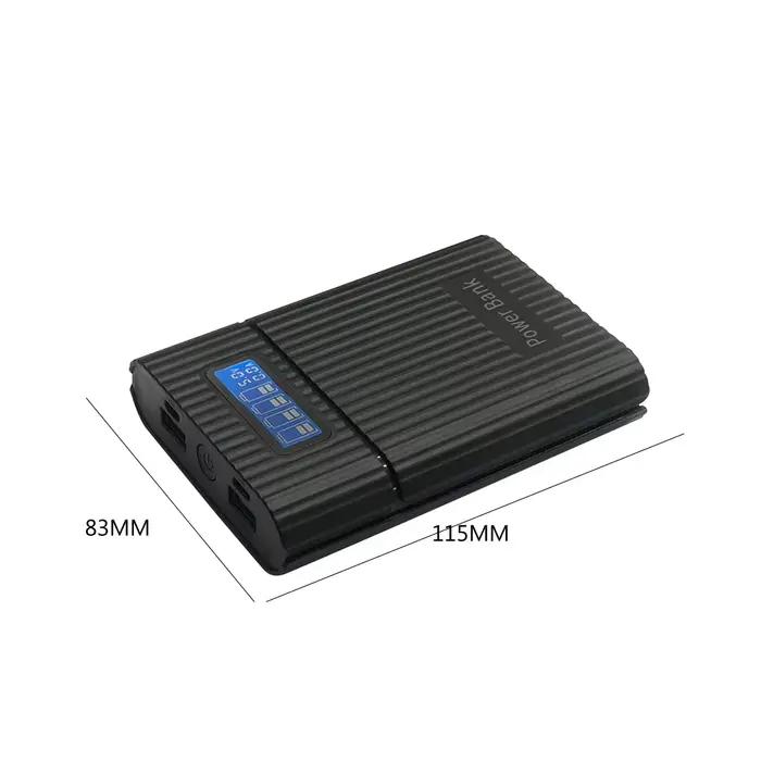 Chargeur rapide 18650 avec lampe de poche LED pour téléphone mobile pour activités en plein air et bricolage occasions spéciales