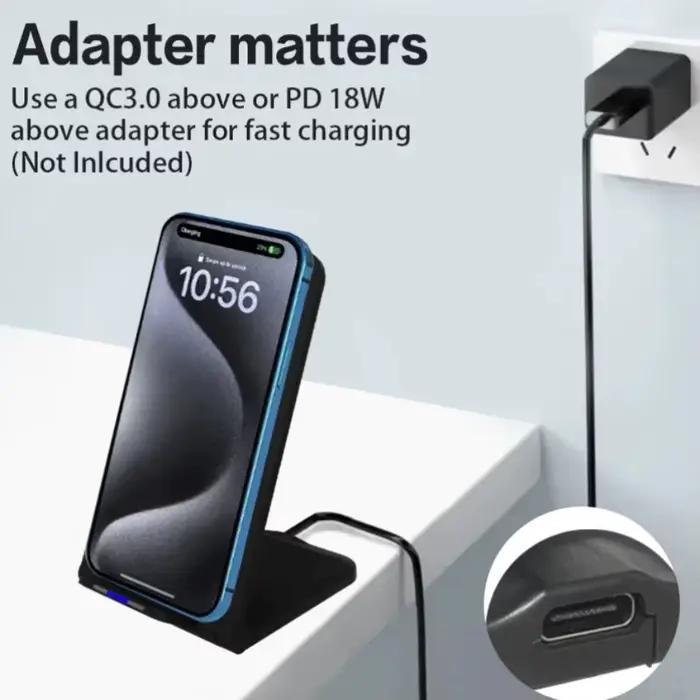 Chargeur sans fil pour iPhone 17 16 15 14 13 12 Pro Max 11