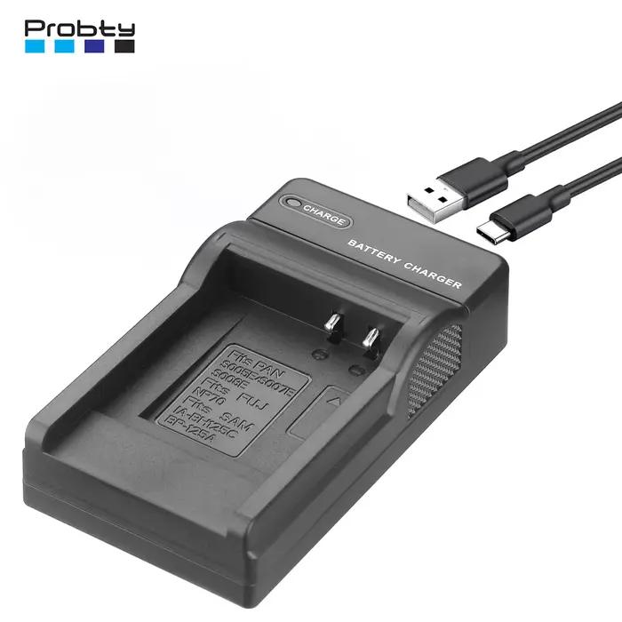 Chargeur de batterie CGA-S005E CGA-S005 CGA-S007E pour Panasonic Lumix DMC-FS1 FS2 FX1 FX3 FX9 FX10 FX12 FX50 FX100 DMC-LX1 LX3