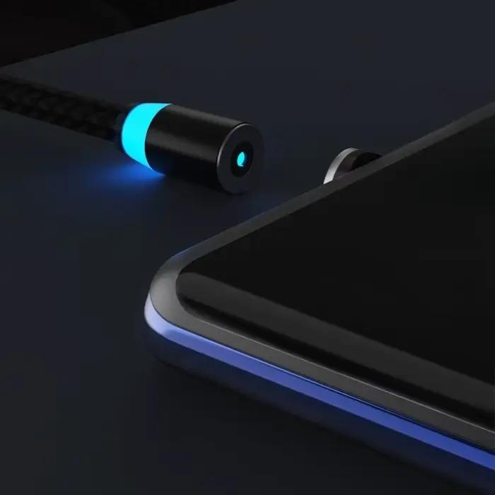 Nouveau câble de données magnétique 1m lampe respiratoire
