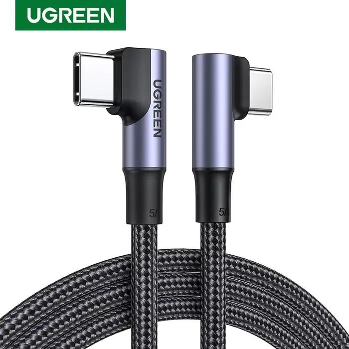 Ugreen – câble USB de Type C à 90 degrés PD100W