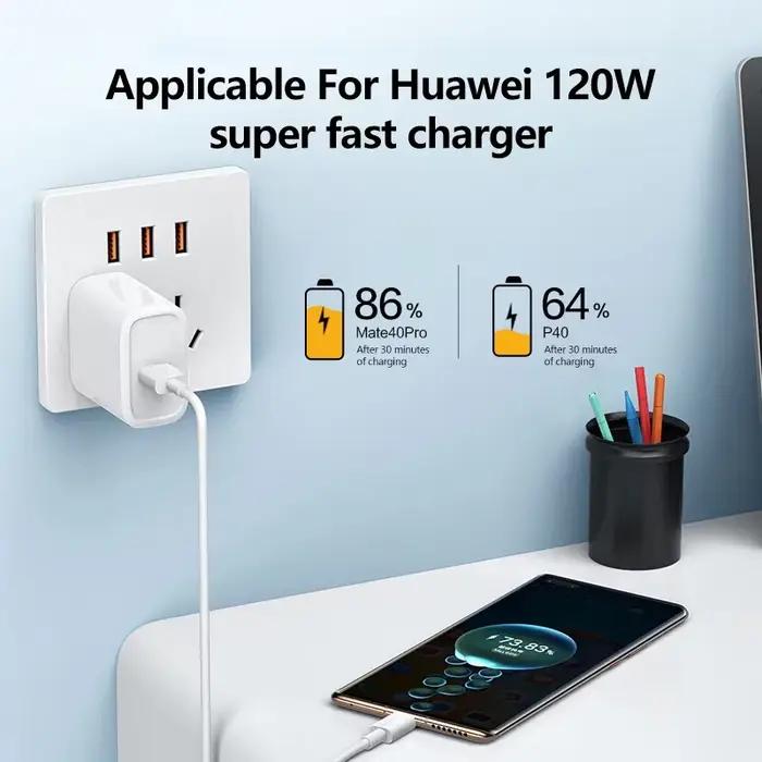 Câble de charge rapide universel 120W 10A USB Type C