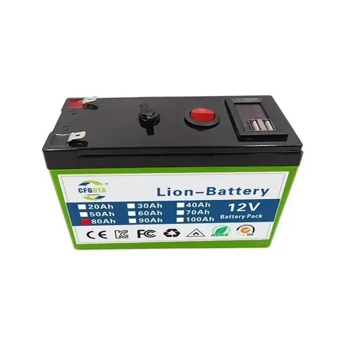 Batterie au Lithium 12V 100Ah 18650