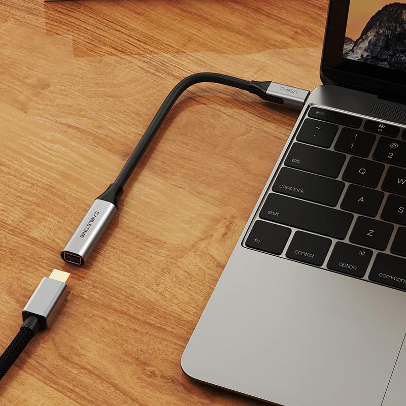 CABLETIME USB C vers Mini Displayport adaptateur 4K 60Hz pour ordinateur portable Macbook Huawei Mat