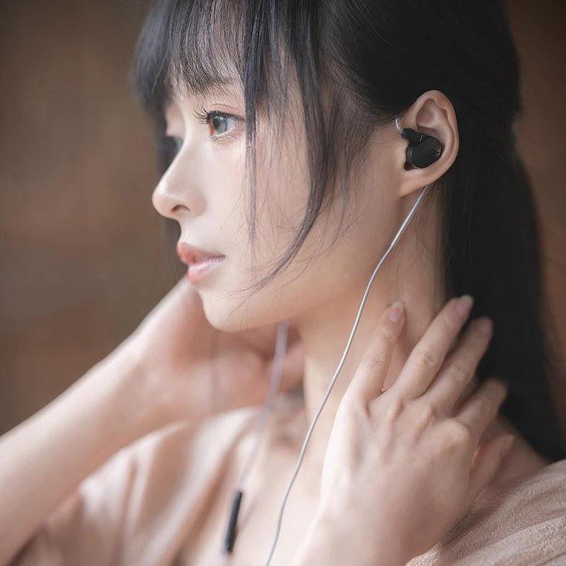 Écouteurs intra-auriculaires MOONDROP CHU II DSP haute performance avec transducteur dynamique USB-C