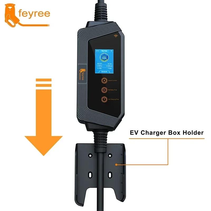 Feyree EV chargeur Type2 32A 7kW charge rapide application intelligente contrôle Wi-Fi boîte